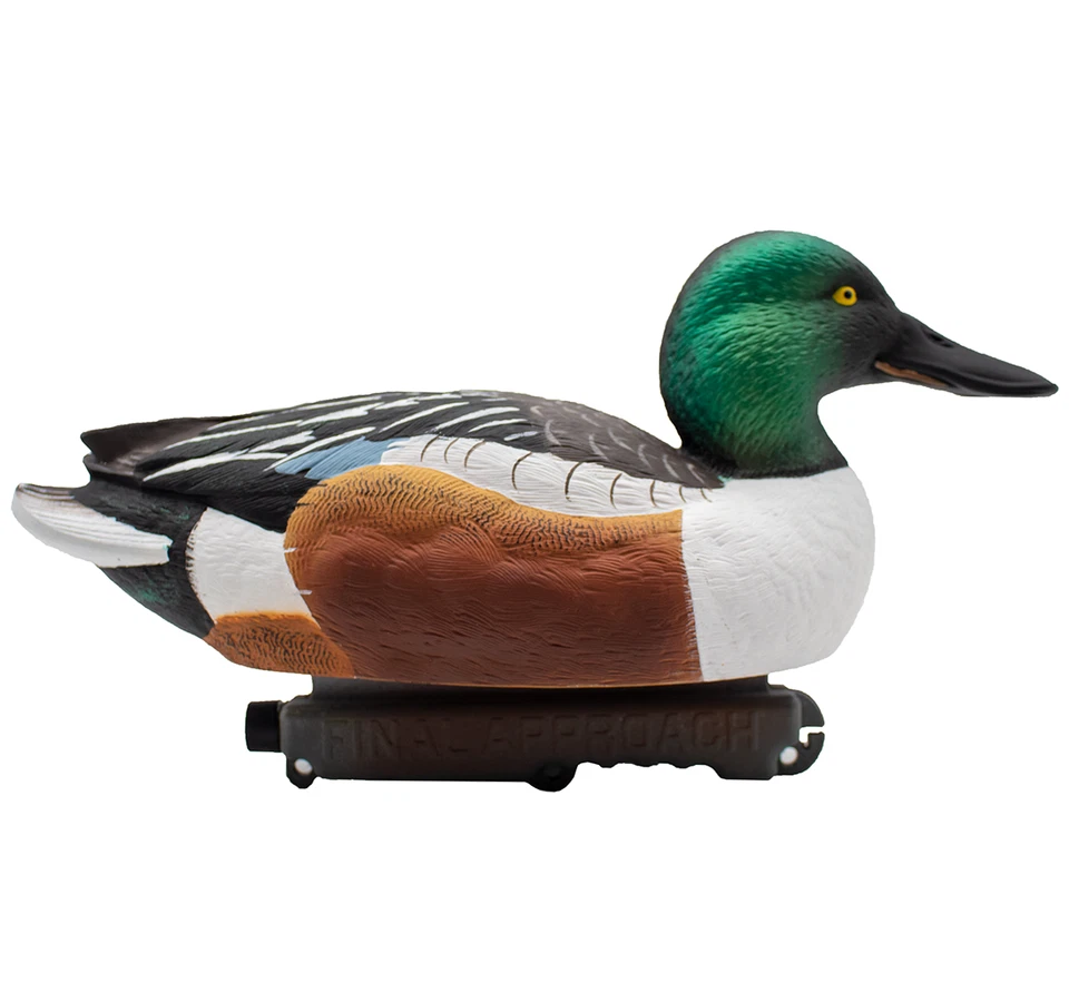 Floating Shovelers Duck Decoys - 6 Pack - Image 4 of 4