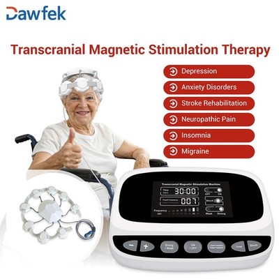 Transcranial Magnetic Wellness System for Depression Fatigue and Mental Refresh
