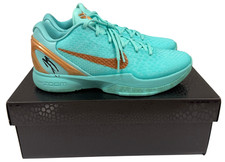 Jalen Brunson Signed Nike Kobe 6 Pronto Statue of Liberty Sneaker NIB 9 Beckett