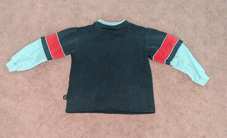 Vintage Disney Pixar Buzz Lightyear Toy Story Long Sleeve Sweater Boys Size 6 - Image 2 of 4