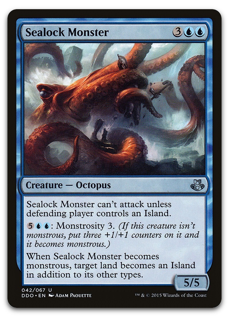 Sealock Monster #42 (NM) Elspeth vs Kiora DDO Magic MTG