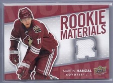 2007/08 Upper Deck Martin Hanzal rookie materials jersey