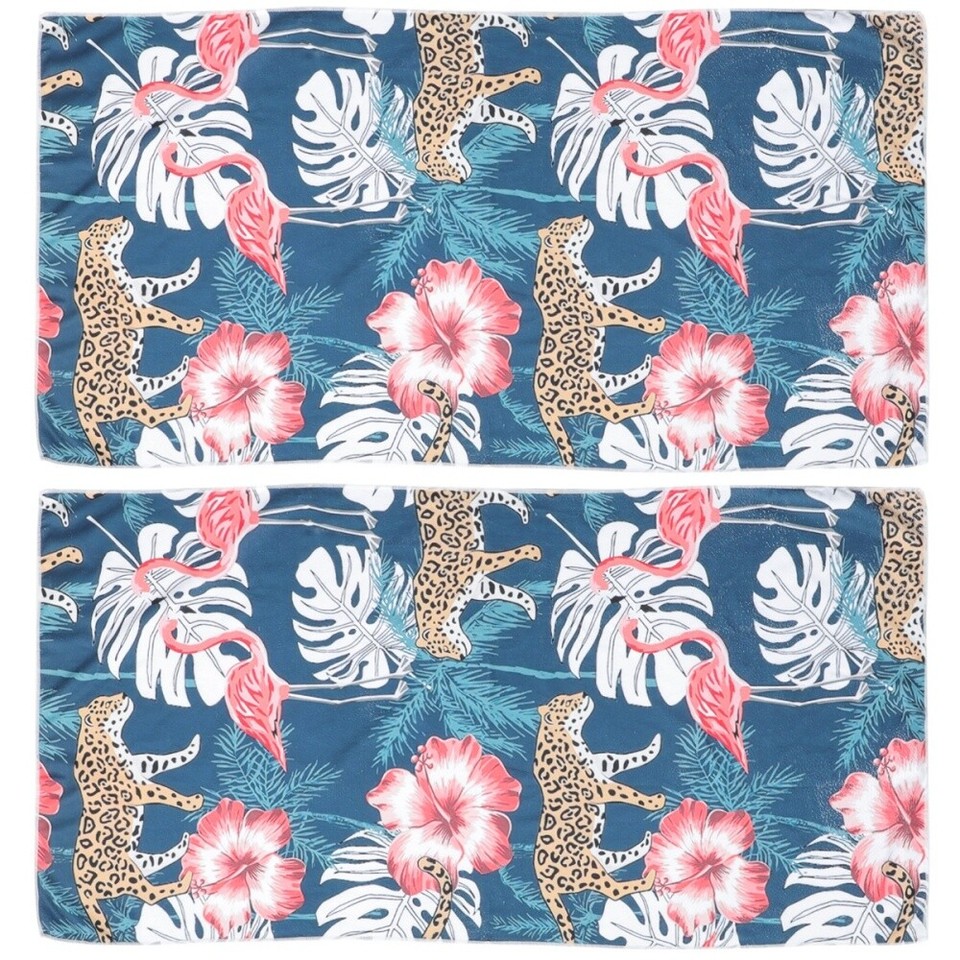 2 PCS Decorative Beach Towel Microfiber Towels Girls Oversize eBay