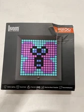Divoom Pixoo  DIY Pixel Digital Art Frame With LED Display Black Frame