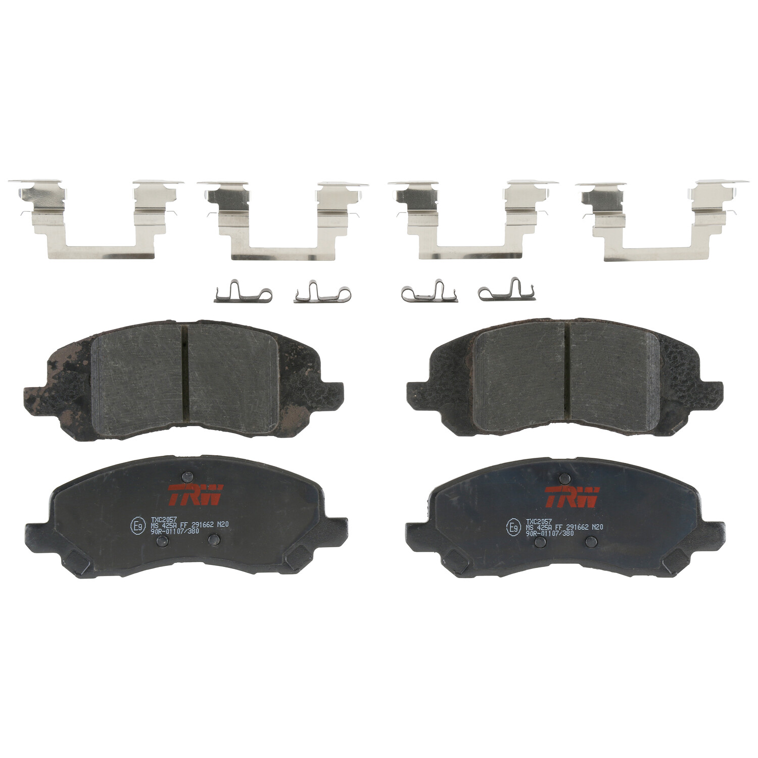 Jeep Patriot 2007-2017 Front Disc Brake Pads TRW Ultra TXC2057 Set