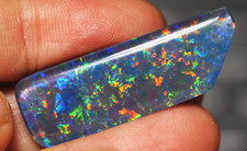 Big A++ Natural Australian Coober Pedy Opal Triplet 37x12.5x5 mm