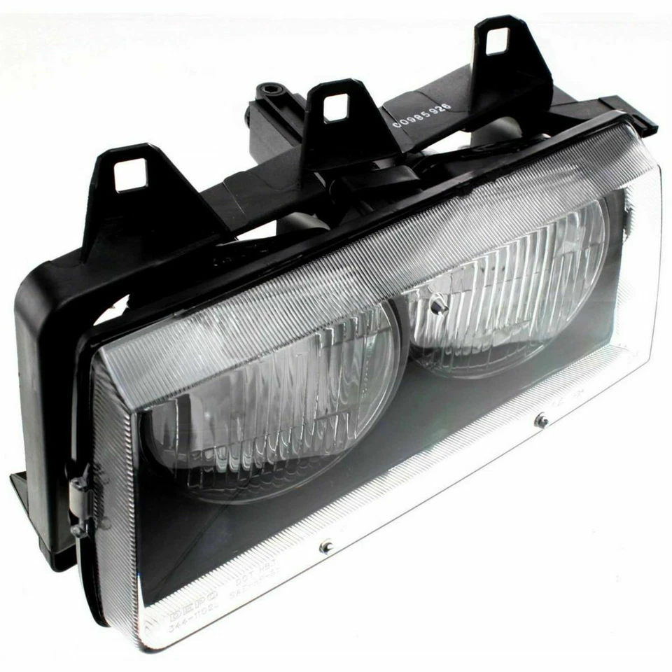Nuevo conjunto de 2 faros halógenos laterales diestros y diestros para BMW 318i 318ti 320i Foto 4 de 4