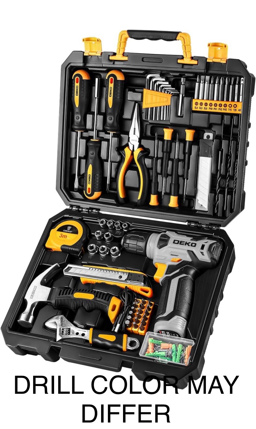 DEKO  Socket Wrench Tool Kit Set Auto Home Office Repair