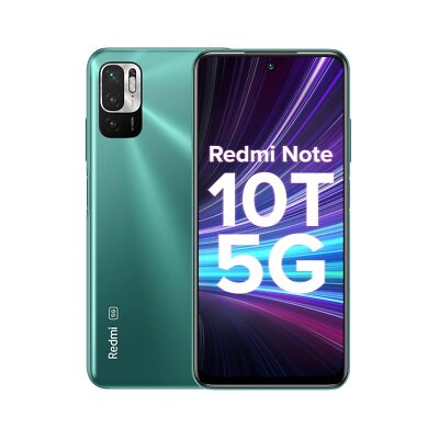 Redmi Note 10T 5G (Mint Green, 4GB RAM, 64GB Storage) | Dual5G