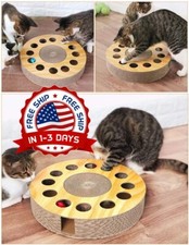 Juguete para gatos con resistentes almohadillas para rascar para todos los gatos