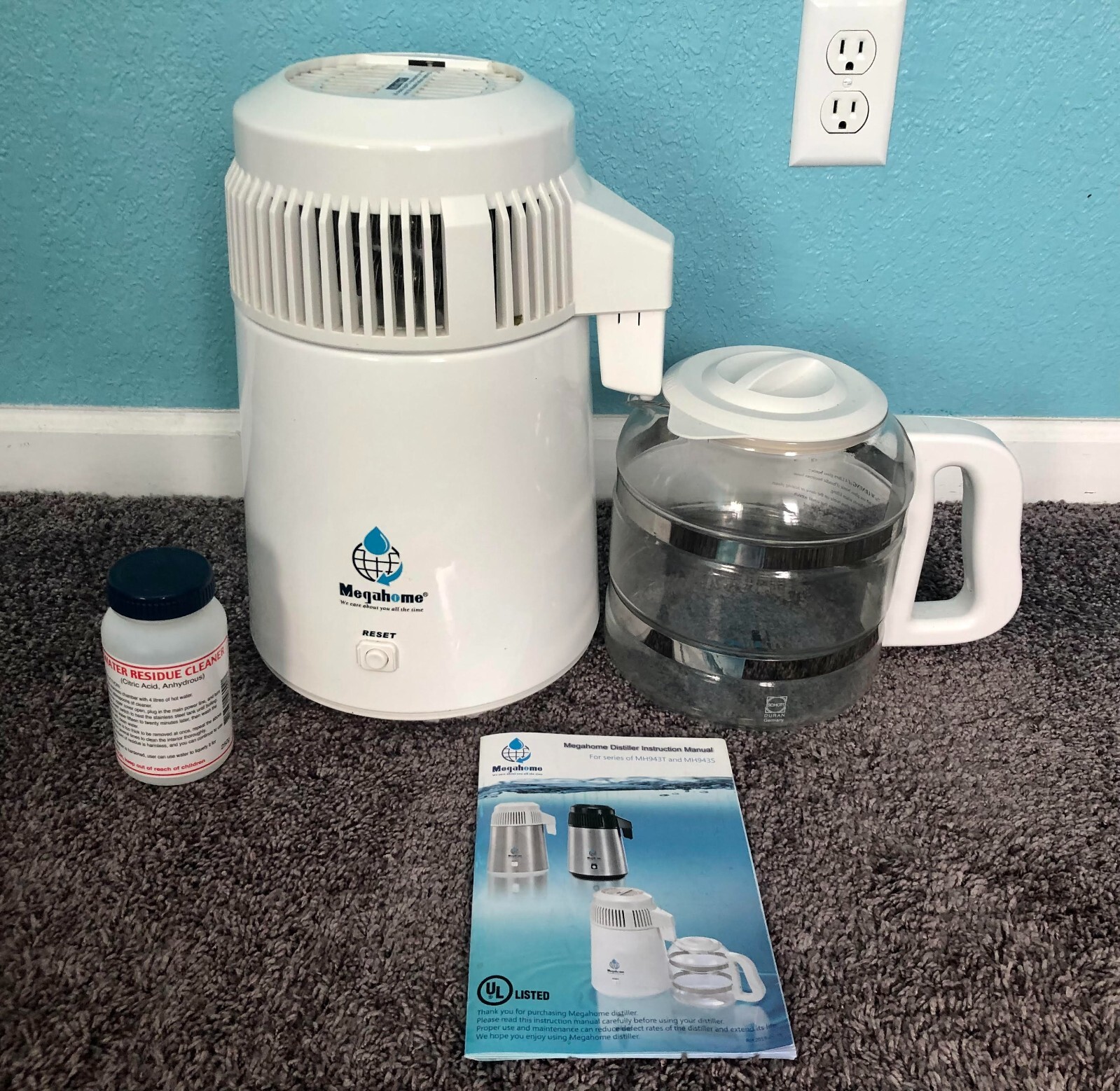 Megahome countertop water distiller eBay