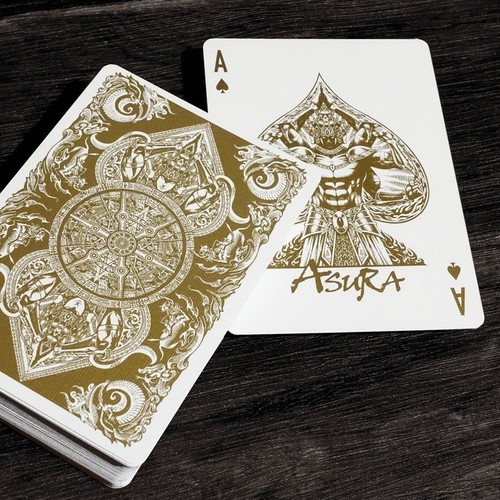 Bicycle Golden Asura Playing Cards by Card Experiment USPC Made in USA - Bild 2 von 2