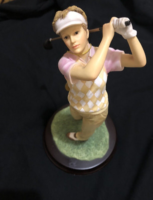 The Leonardo Collection ~ 'THE DRIVE' ~ Collector's Golfing Statue Figur 11,5''