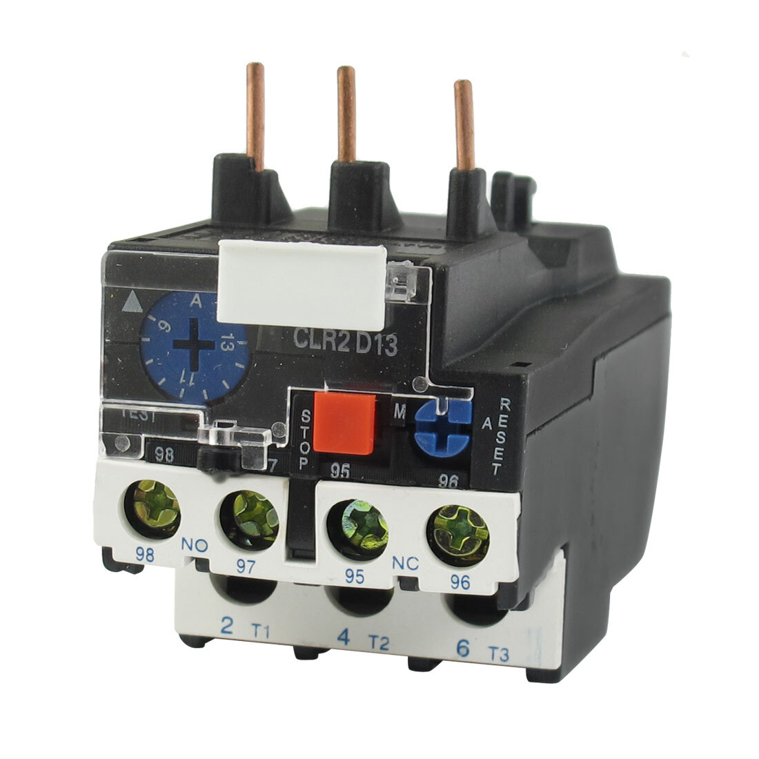 Relais de surcharge thermique LR2-13 triphasé 9-13A haute fiabilité