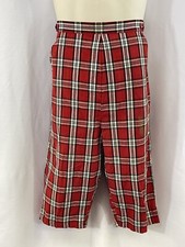 Vintage Volup Plaid Pedal Pushers W32