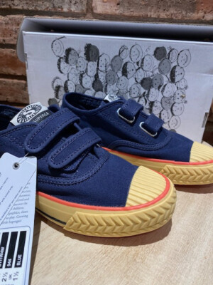 Superga Kid unisex College Straps Sneaker dunkelblau /blue Gr. 34 Neu in OVP