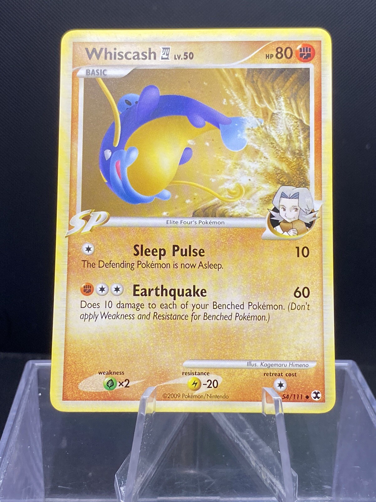 Whiscash [4] 54/111 | Platinum - Rising Rivals | Common | Pokemon NM