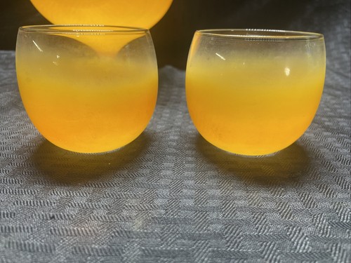 Vintage MCM Orange Blendo Decanter Pitcher Set Glasses Tang Kool-Aide Retro - Picture 7 of 20