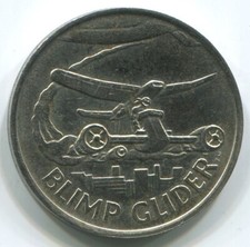 T832 Teenage Mutant Ninja Turtles Hero TMNT (Mirage) - Blimp Glider, token coin