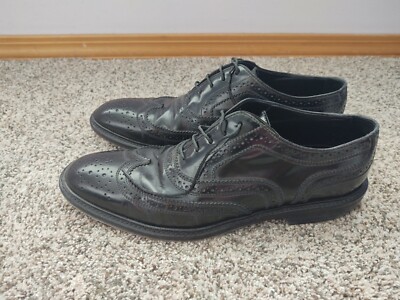 To Boot New York Bello Black Leather Wingtip Brogue Oxfords 
