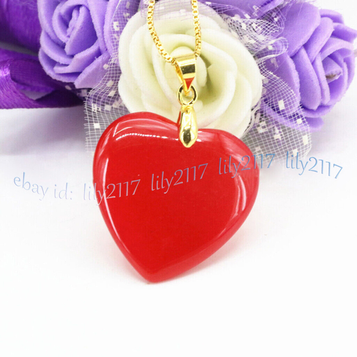 Regency Stone Heart Crystal Pendant Necklace 16 + 3 Extender | Regency Costume Jewelry – Jewelry
