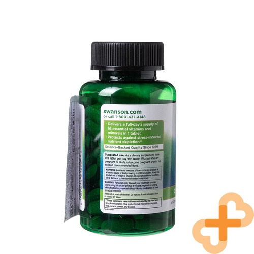SWANSON Multivitamin & Mineral Complex Capsules 130 capsules Overall Health - Picture 6 of 24