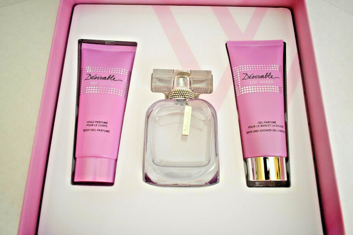 LISE WATIER DESIRABLE Piece Gift Set Eau de Toilette New in  Box