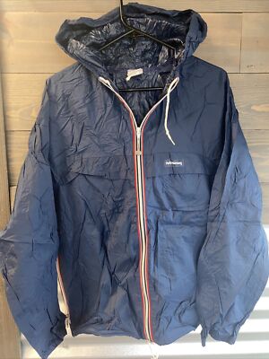 Helly-Hansen Vintage Rain Lightweight Pack Jacket /pants Stripe Waterproof Set