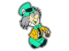 The Mad Hatter Cartoon Animated Cartoon Sticker Waterproof Vinyl Decal Die-Cut
