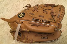 Wilson 10.5 Inch Barry Bonds Baseball Right Hand Thrower Glove A2481