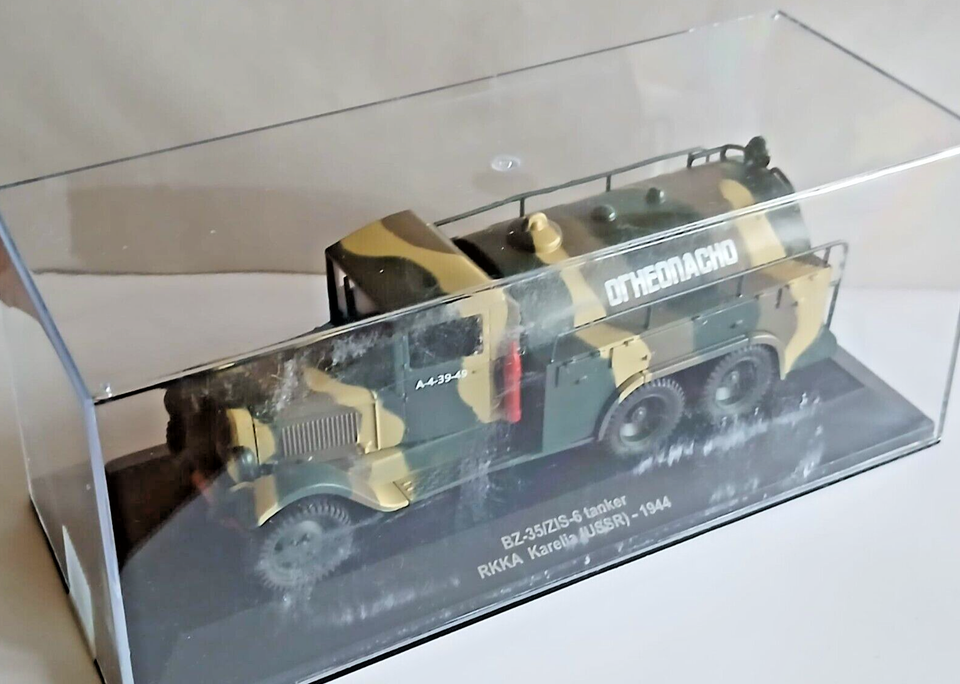 Die Cast Tank BZ35/ZIS6 Tanker Rkka Karelia (USSR) 1944 [T6] eBay