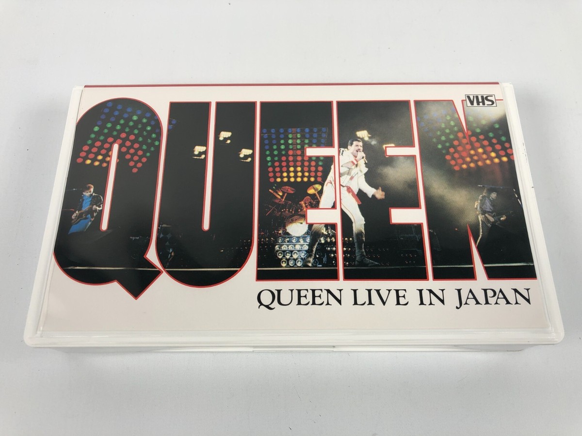 Lot of 2 Queen VHS Video LIVE IN JAPAN, FINAL LIVE IN JAPAN | eBay