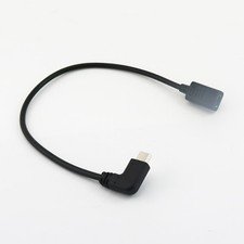 USB 3.1 Type C Male Right Angled to 3.1 Type C Female Jack Adapter Data Cable
