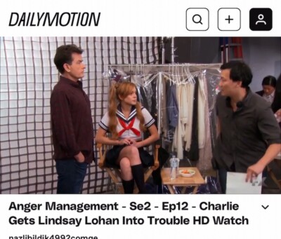 Television Script Anger Management Charlie Sheen Lindsay Lohan S2
