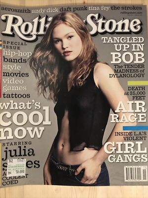 Rolling Stone Magazin April 2001 Ausgabe 866 Dylan Julia Stiles Aerosmith #