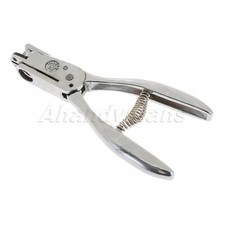 2 IN 1 Steel Punch Pliers Notches & Pattern Hole Puncher Leather Sewing Tool New