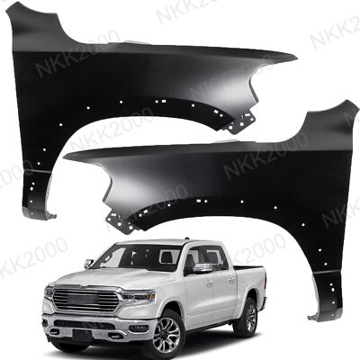 Replacement FRONT FENDER Left&Right For 2019 2020 2021 2022 Ram 1500 Primed