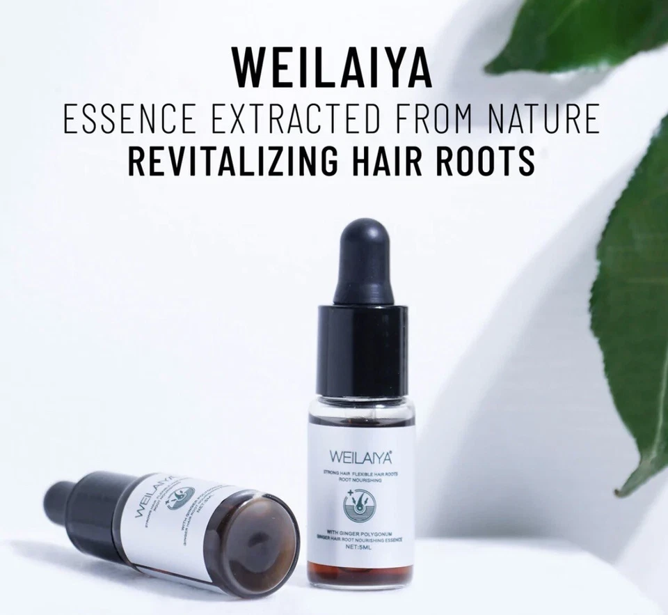 3pks WEILAIYA Hair Growth Serum (8tubes/pk)+FREE USPS PRIORITY SHIP+US SELLER - Image 3 of 4