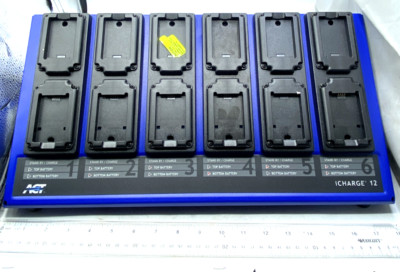 ACT iCharge 12 Two-Way Radio Battery Charger z612 Bay New