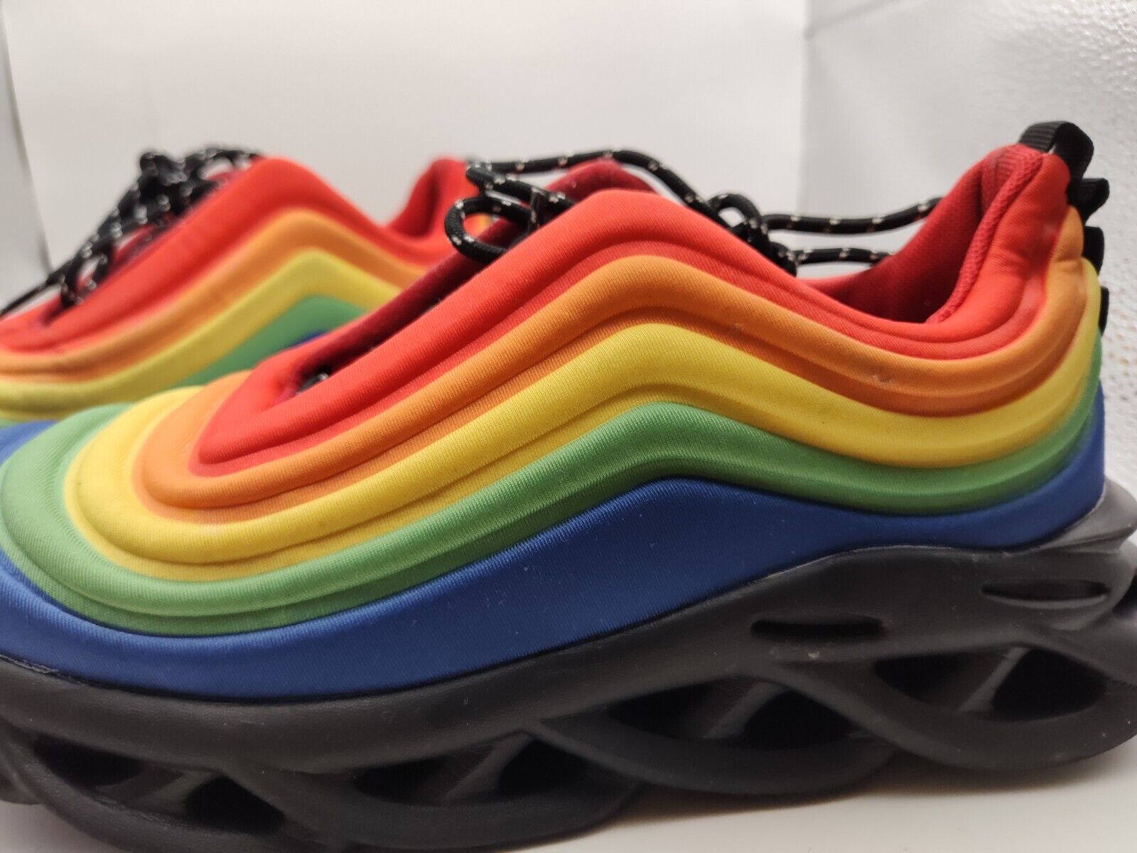 Cape Robin Rainbow Multi-running Shoes Aerated Sp… - image 7