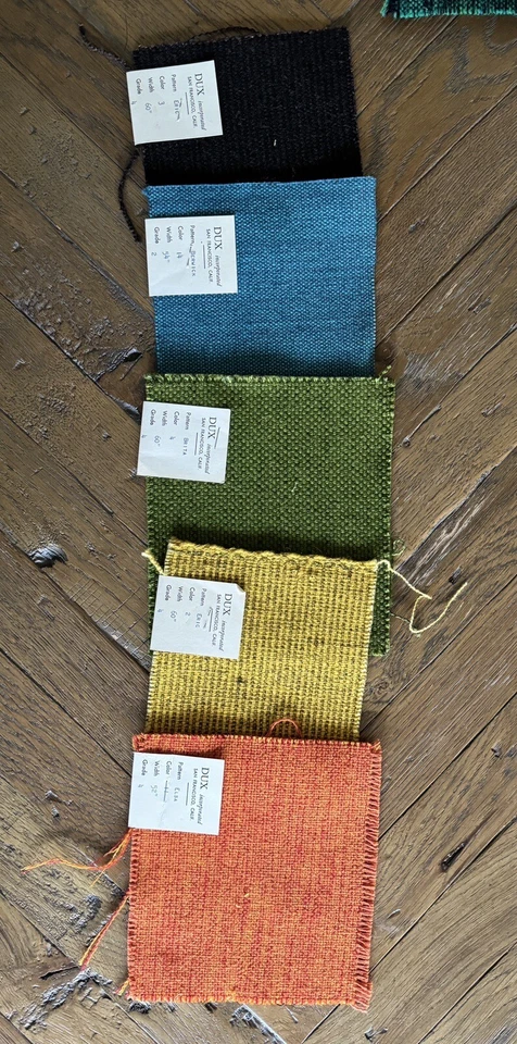 Sofá silla dux danesa vintage muestras de tela mediados de siglo moderno Dinamarca años 60’s Foto 3 de 4