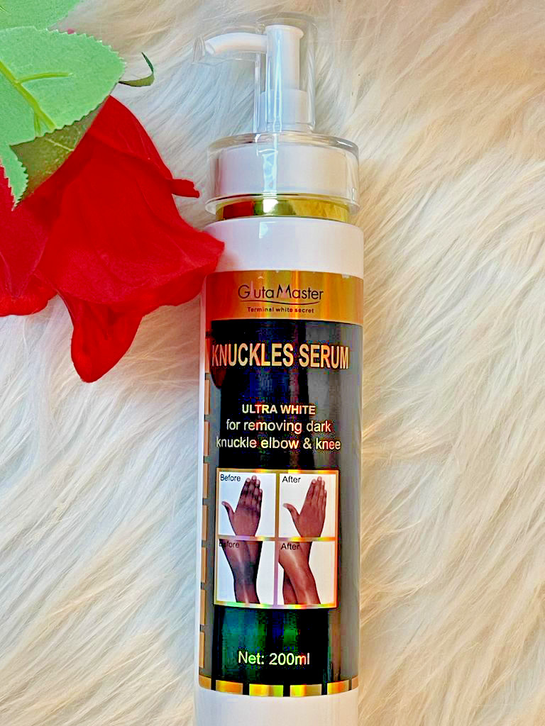 Sérum et savon ultra éclaircissant routine beauté mains sans tache