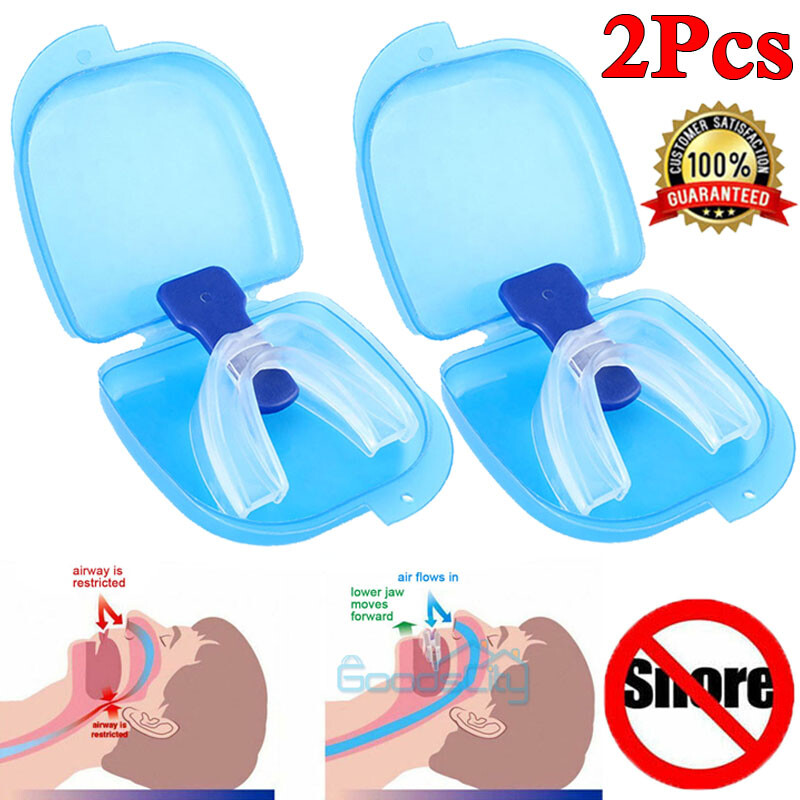 Sleep Apnea Mouth Guard Original ZQuiet 2-Step Starter System Anti Snore Mouthpiece To Stop Snoring New In Box Anti-Snoring Devices - Foto 4