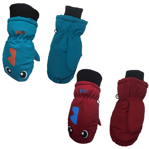 Guanti Termici Bambini Impermeabili - Per Neve, Sci E Sport Invernali 3-13 Anni - Foto 9