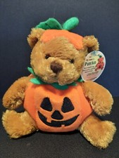 Halloween Plushland "Pum'kin" 2000 Teddy Bear