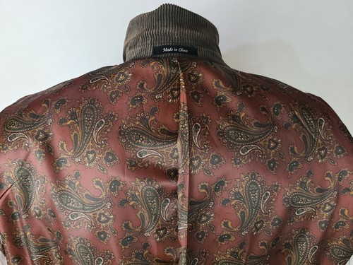 Ralph Lauren Sport Coat Blazer Mens 46R Corduroy Brown Elbow Patches Jacket USED - Picture 16 of 24