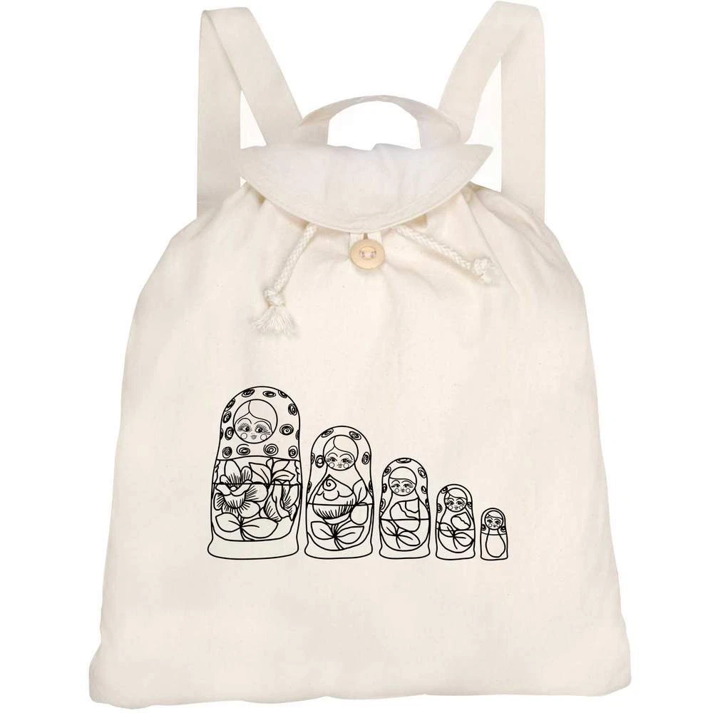 Traditional canvas clearance backpack
