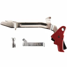 Apex Tactical Red Glock Action Enhancement Kit Trigger Bar, Plunger & Connector