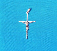 585 Gold Kreuz Anhänger Rotgold russisches Rosegold