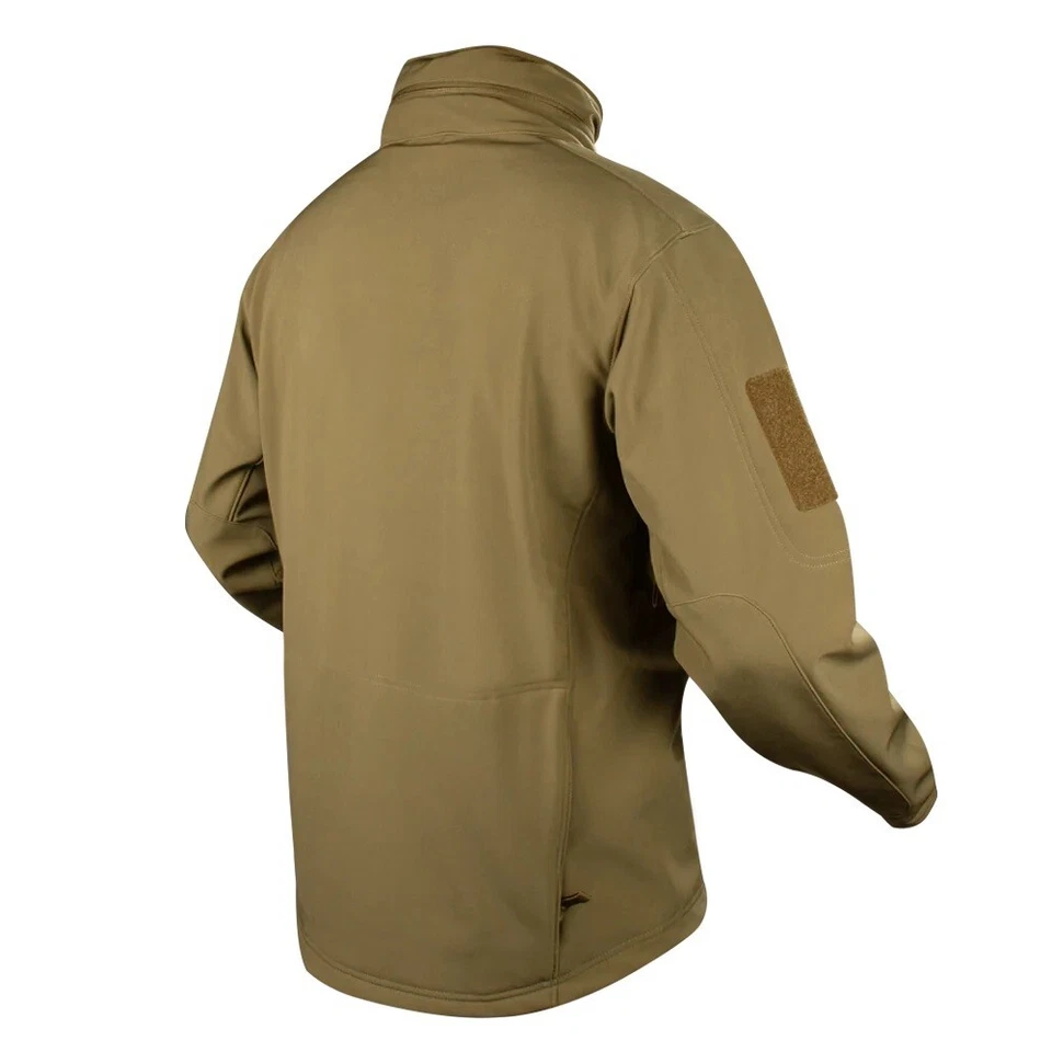 Chaqueta de combate Condor 602-498 Summit Soft Shell transpirable impermeable del ejército-marrón Foto 2 de 4
